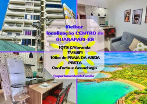 Apt quarto e sala no Centro de Guarapari